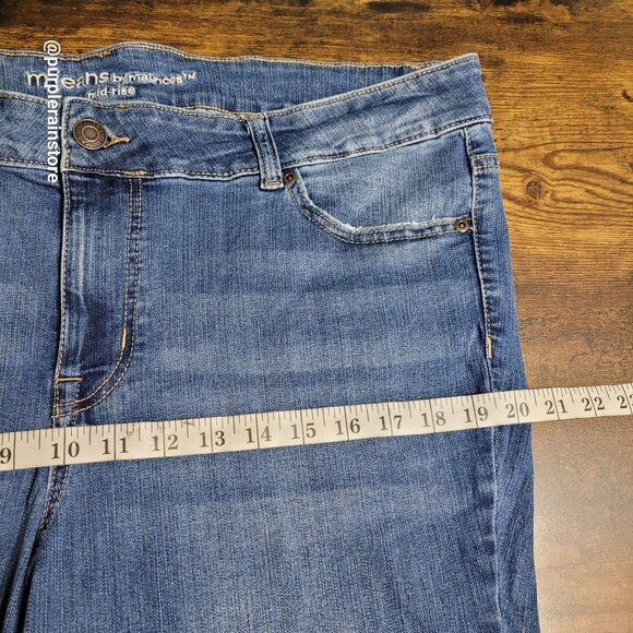 Maurices Jeans Size 18WR Skinny Mid Rise Medium Wash Stretch Denim - Picture 8 of 12